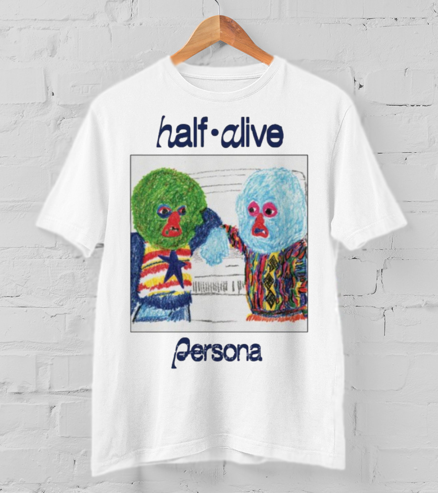 Half Alive Persona Crayon Art Duo T-Shirt