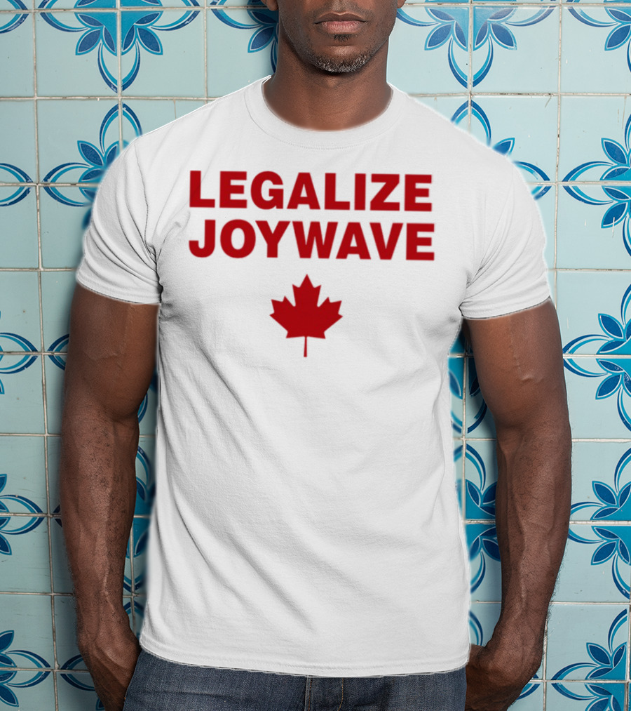 Legalize Joywave Maple Leaf Icon Canada Theme T-Shirt