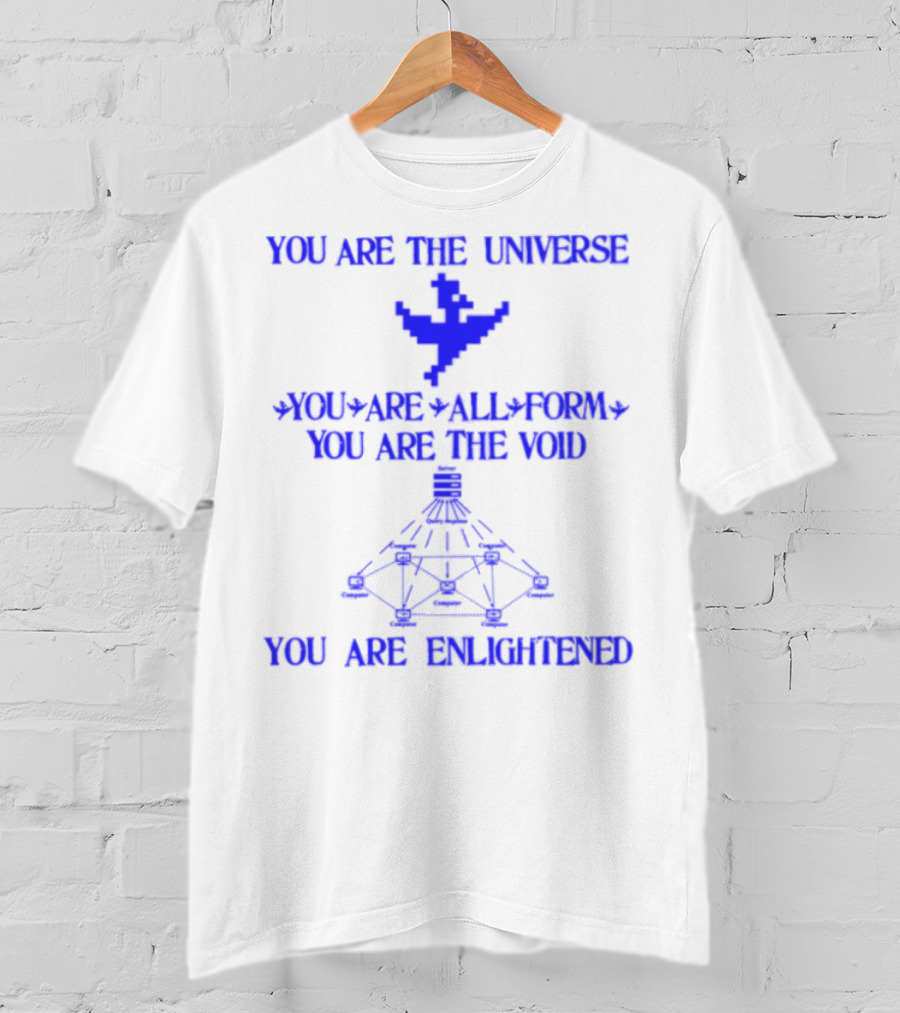 You Are The Universe You Are All Form You Are The Void You Are Enlightened T-Shirt