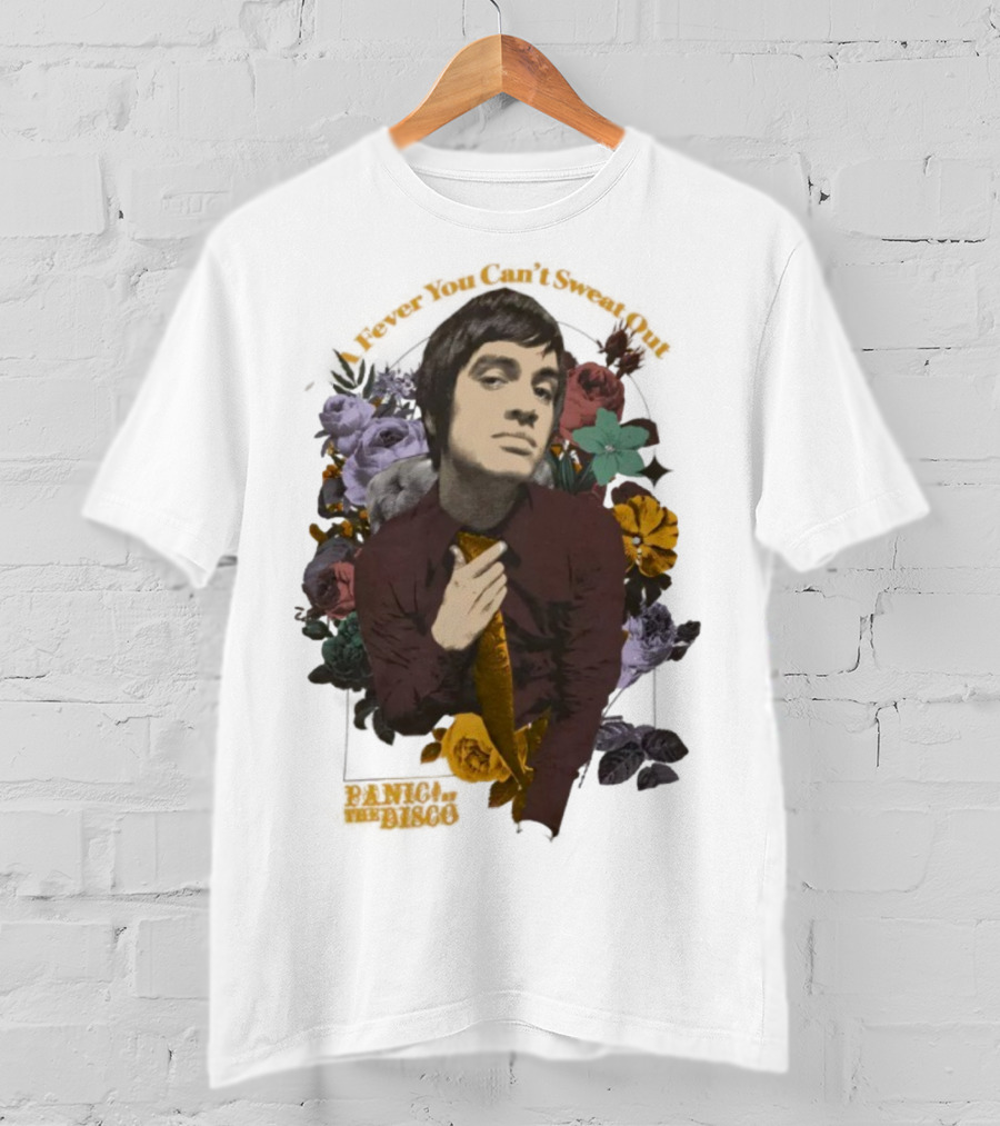Panic The Disco A Fever You Can’t Sweat Out Floral Band Merch T-Shirt