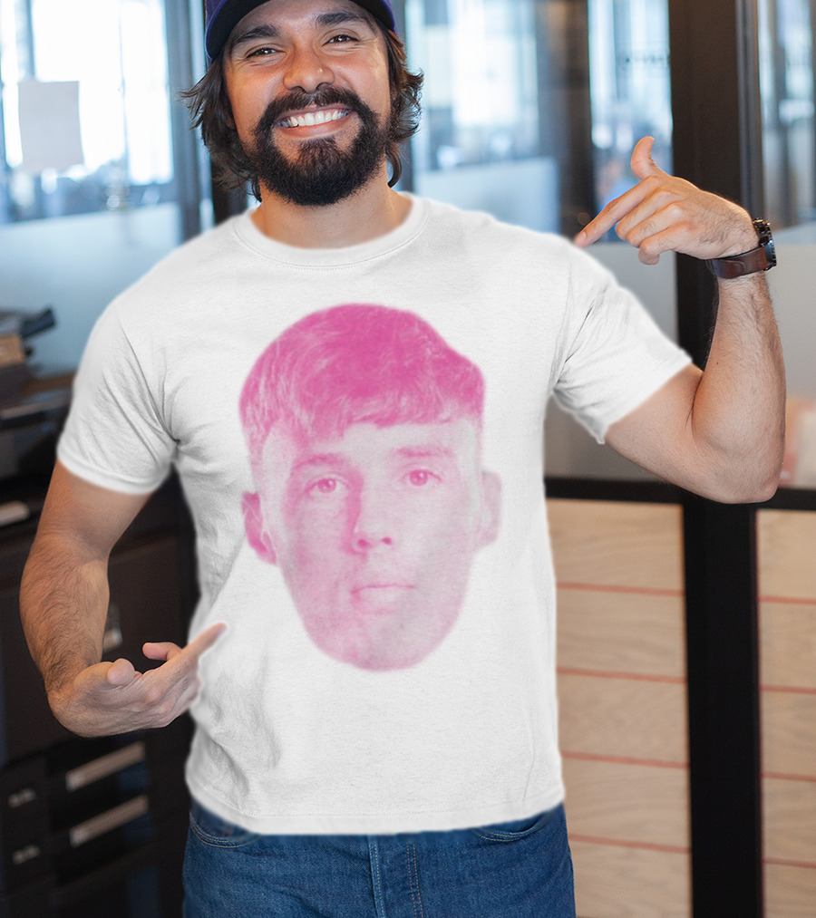 Cole Palmer Pink Face Close-Up T-Shirt