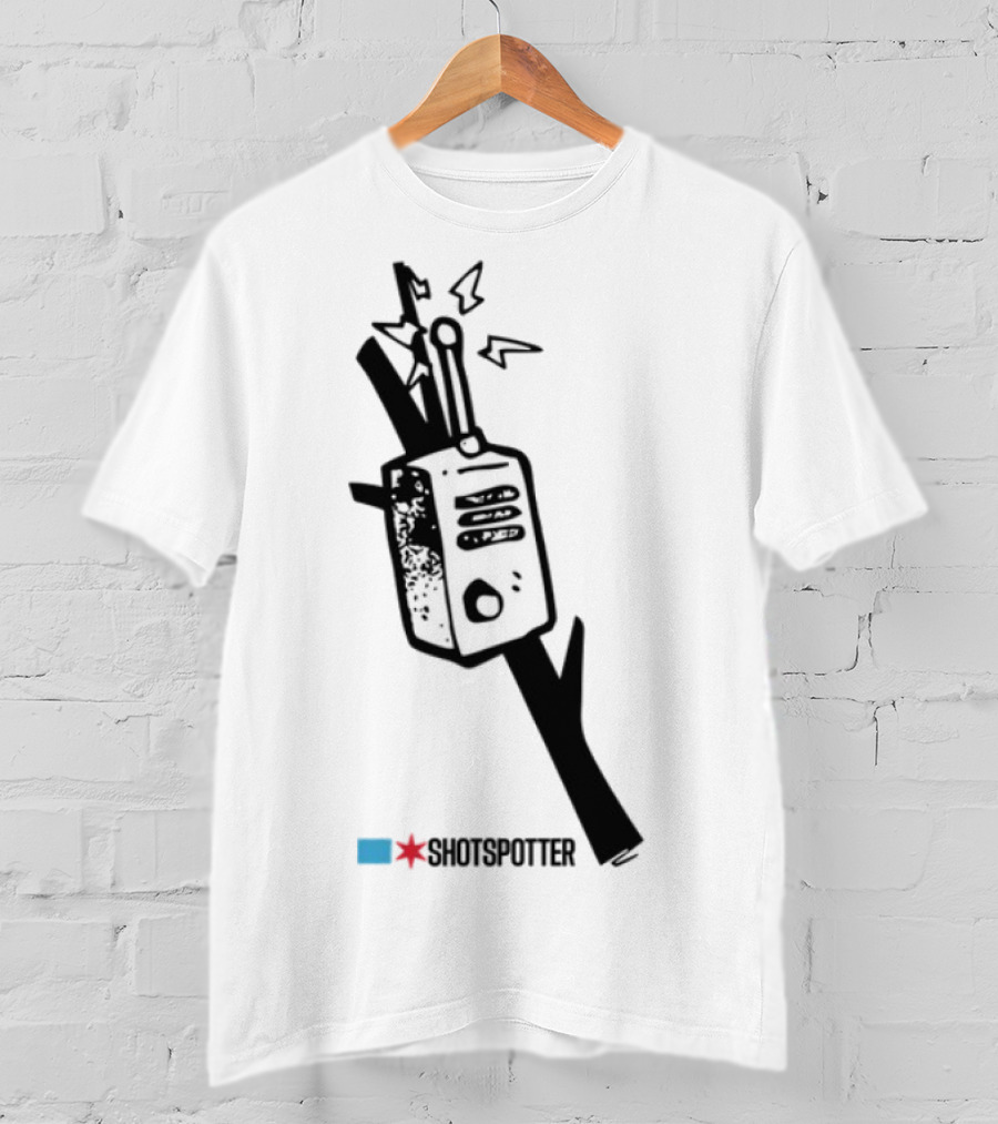Raymondalopez Walkie-Talkie Shotspotter Image T-Shirt