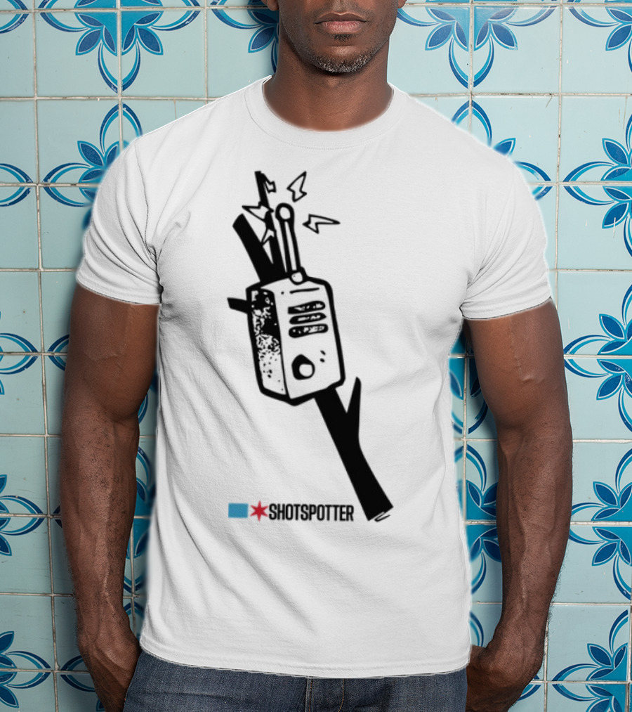 Raymondalopez Walkie-Talkie Shotspotter Image T-Shirt