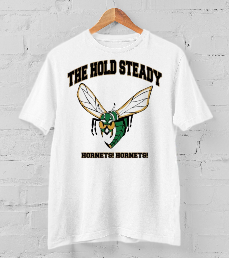 The Hold Steady Hornets Hornets Logo Buzzing Insect Art T-Shirt