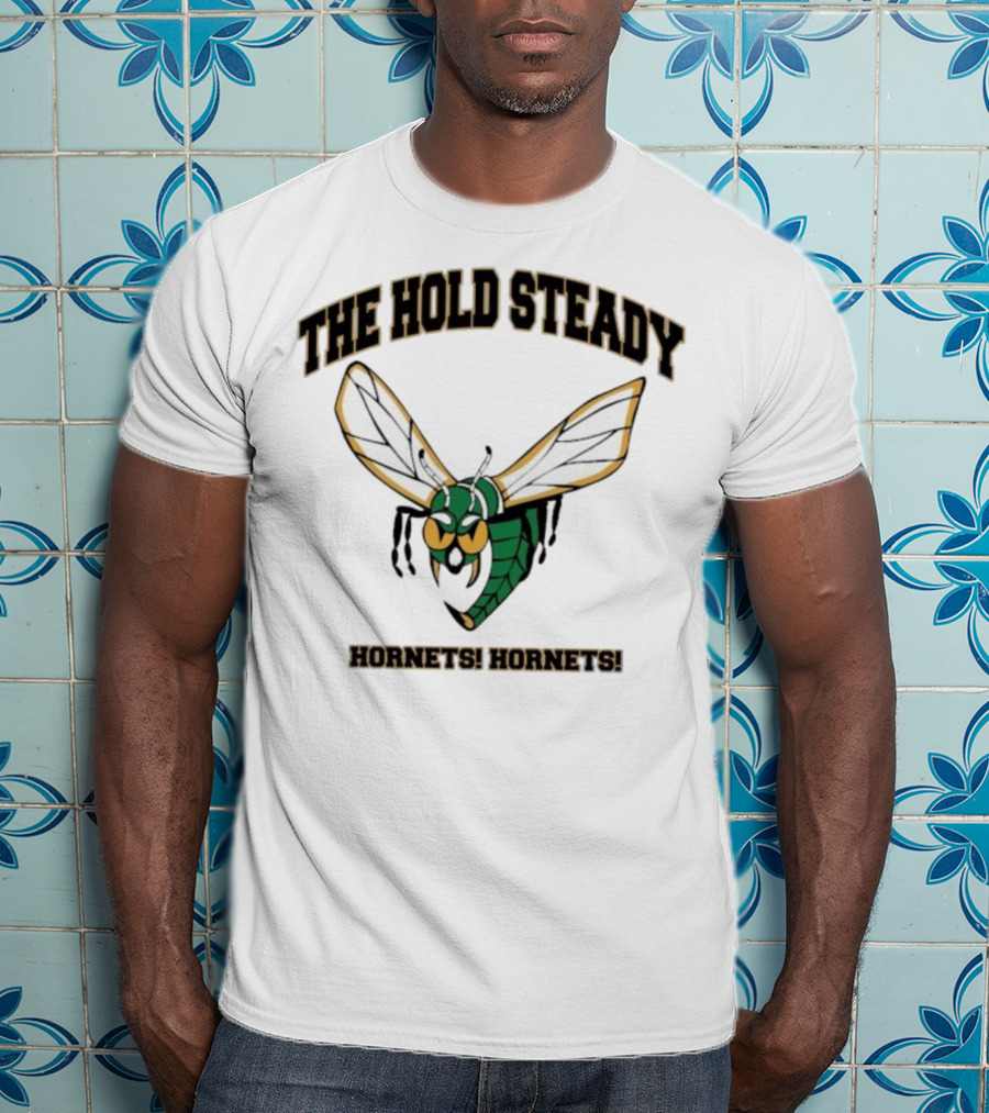 The Hold Steady Hornets Hornets Logo Buzzing Insect Art T-Shirt