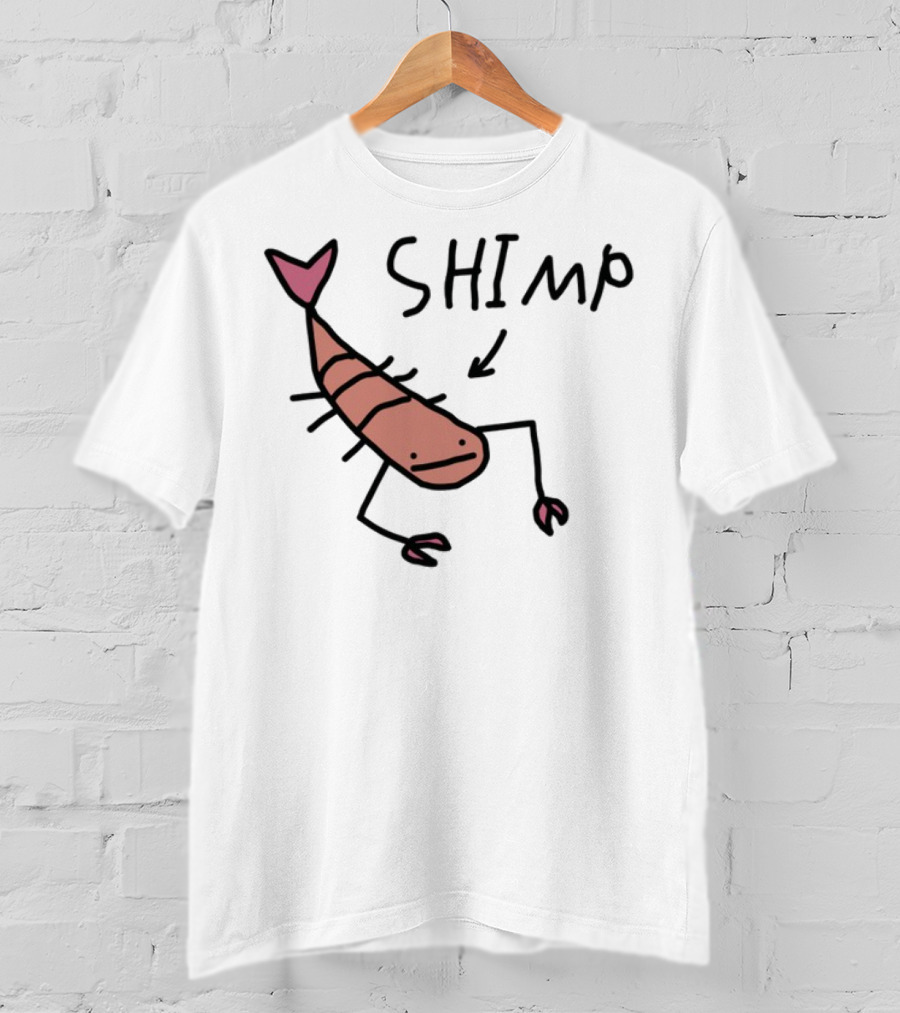 Shimp Cartoon Character Wors S T-Shirt