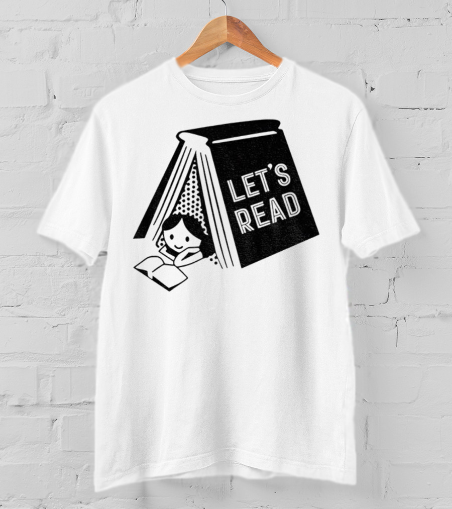 Derek Luh Let’s Read 2025 Book Tent Design T-Shirt