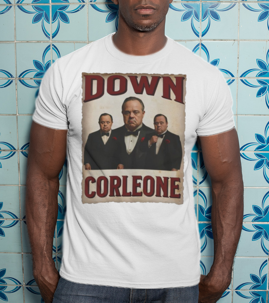 Down Corleone Funny Mafia Parody T-Shirt