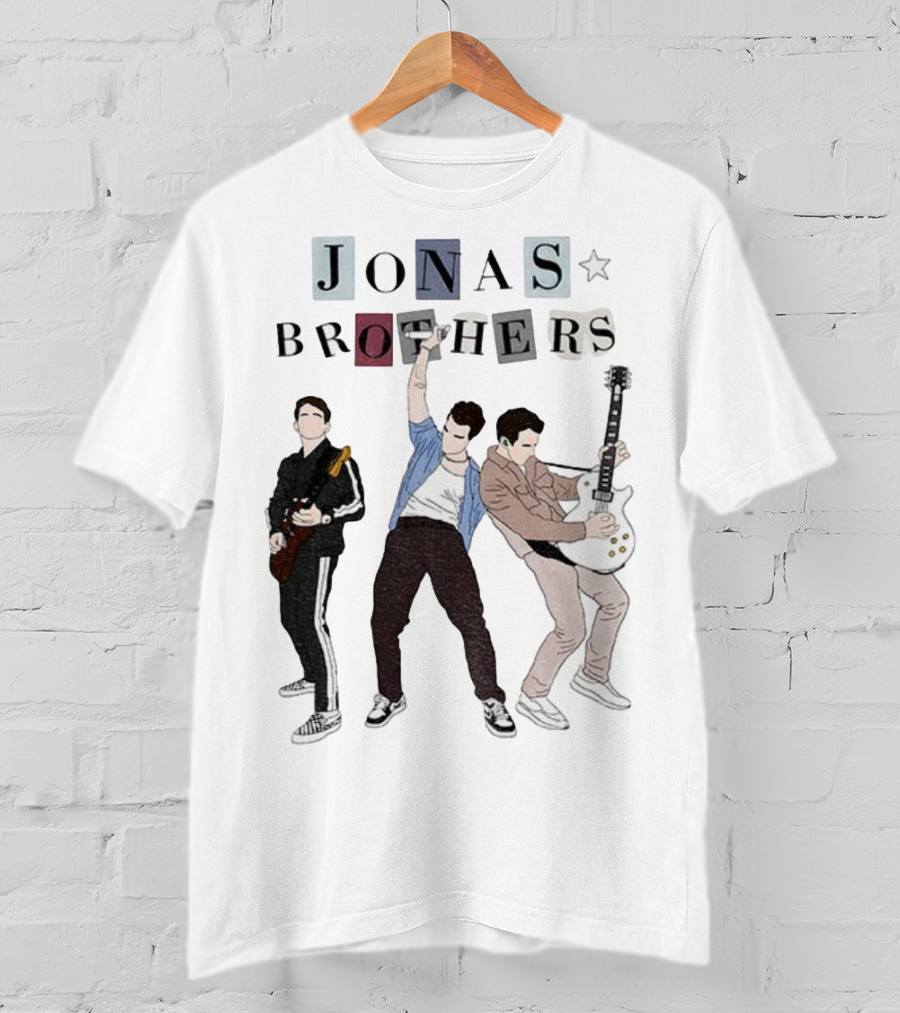 Jonas Brothers 20th Anniversary Tour Era Vintage Style T-Shirt
