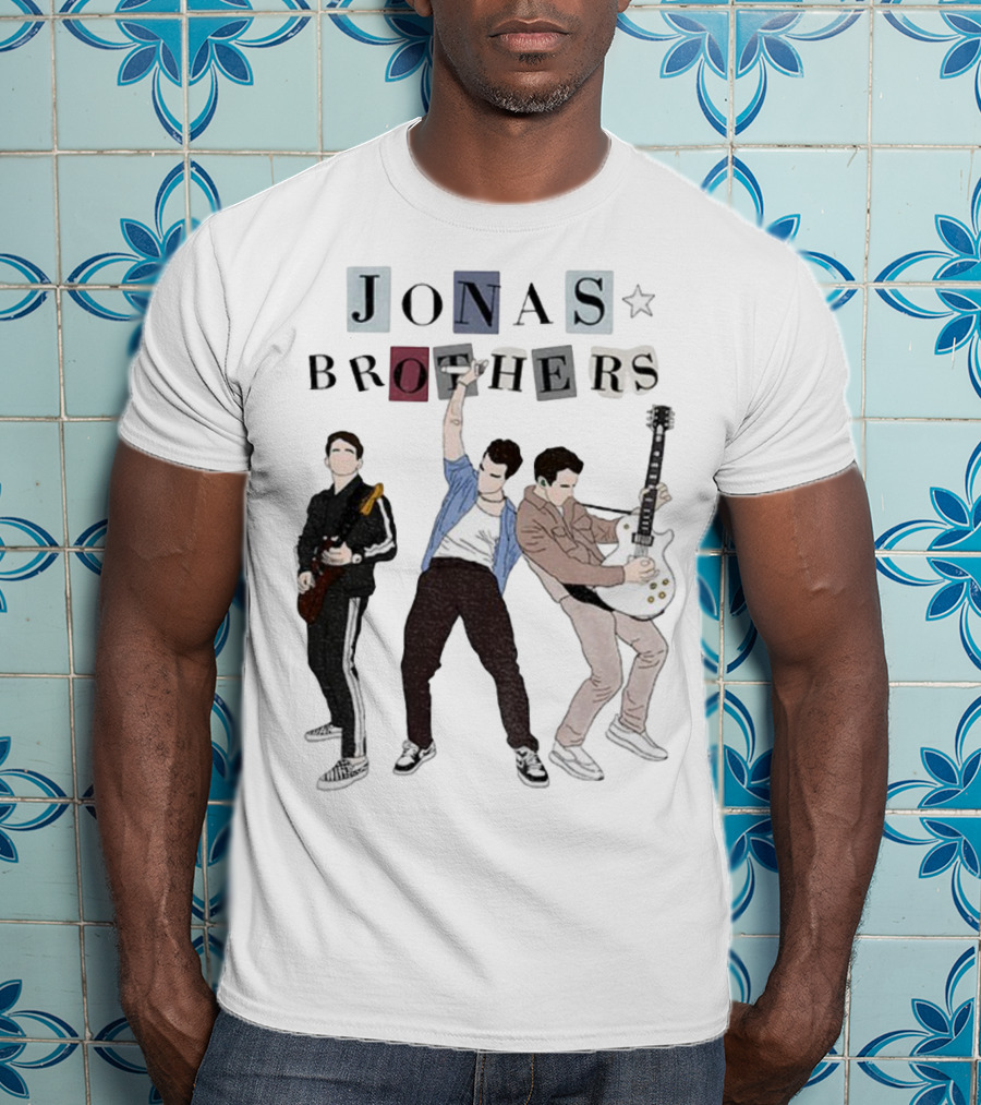Jonas Brothers 20th Anniversary Tour Era Vintage Style T-Shirt