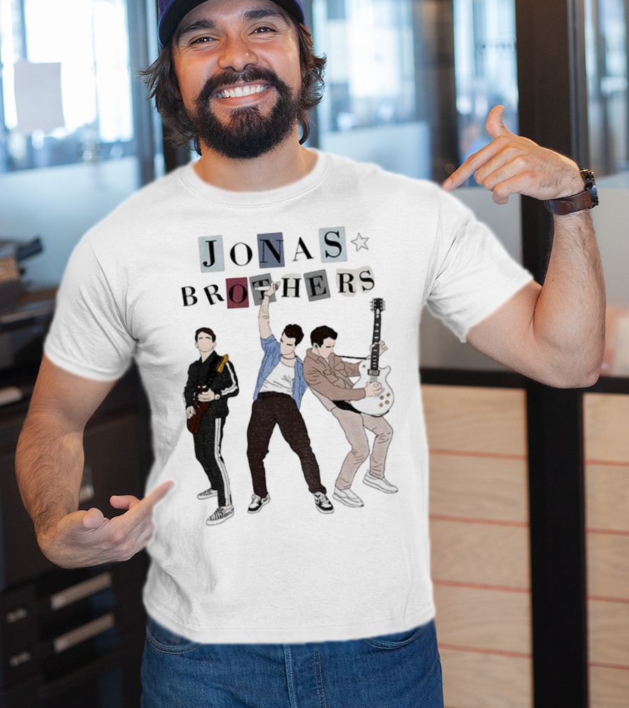 Jonas Brothers 20th Anniversary Tour Era Vintage Style T-Shirt