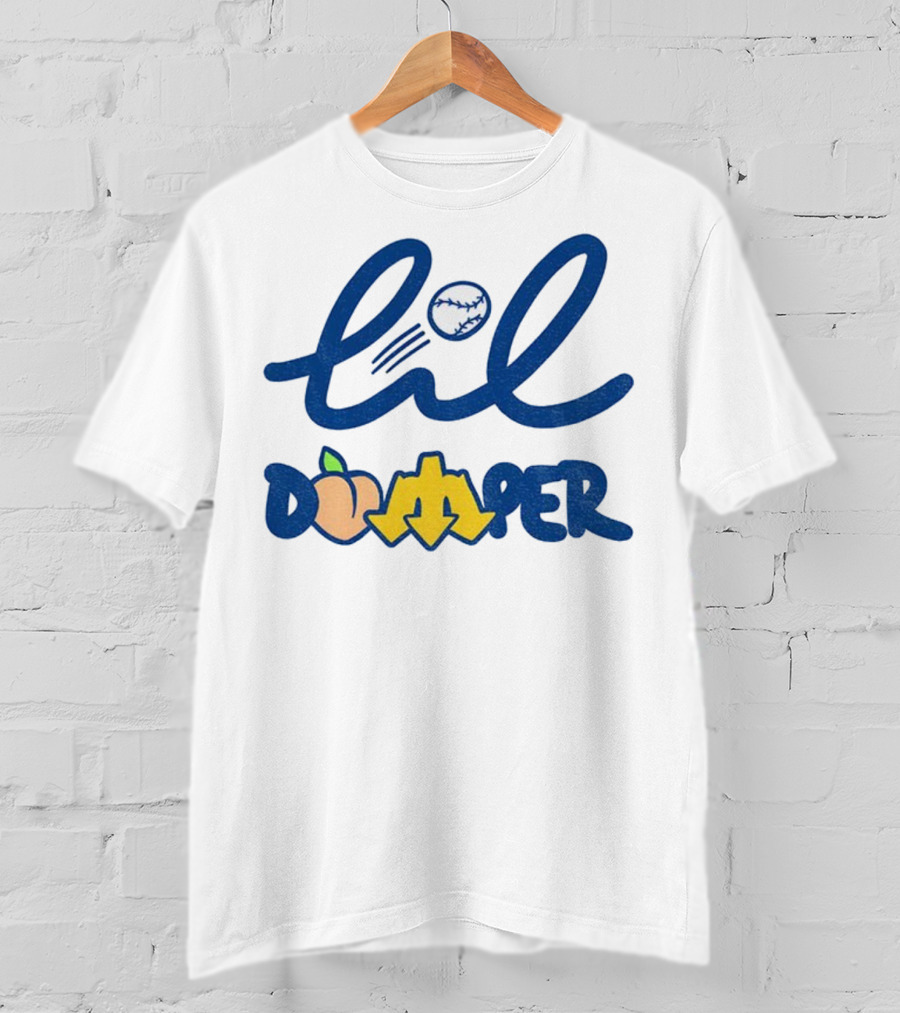 Lil’ Dumper Peach Trident Cal Raleigh Seattle Mariners MLB Baseball T-Shirt
