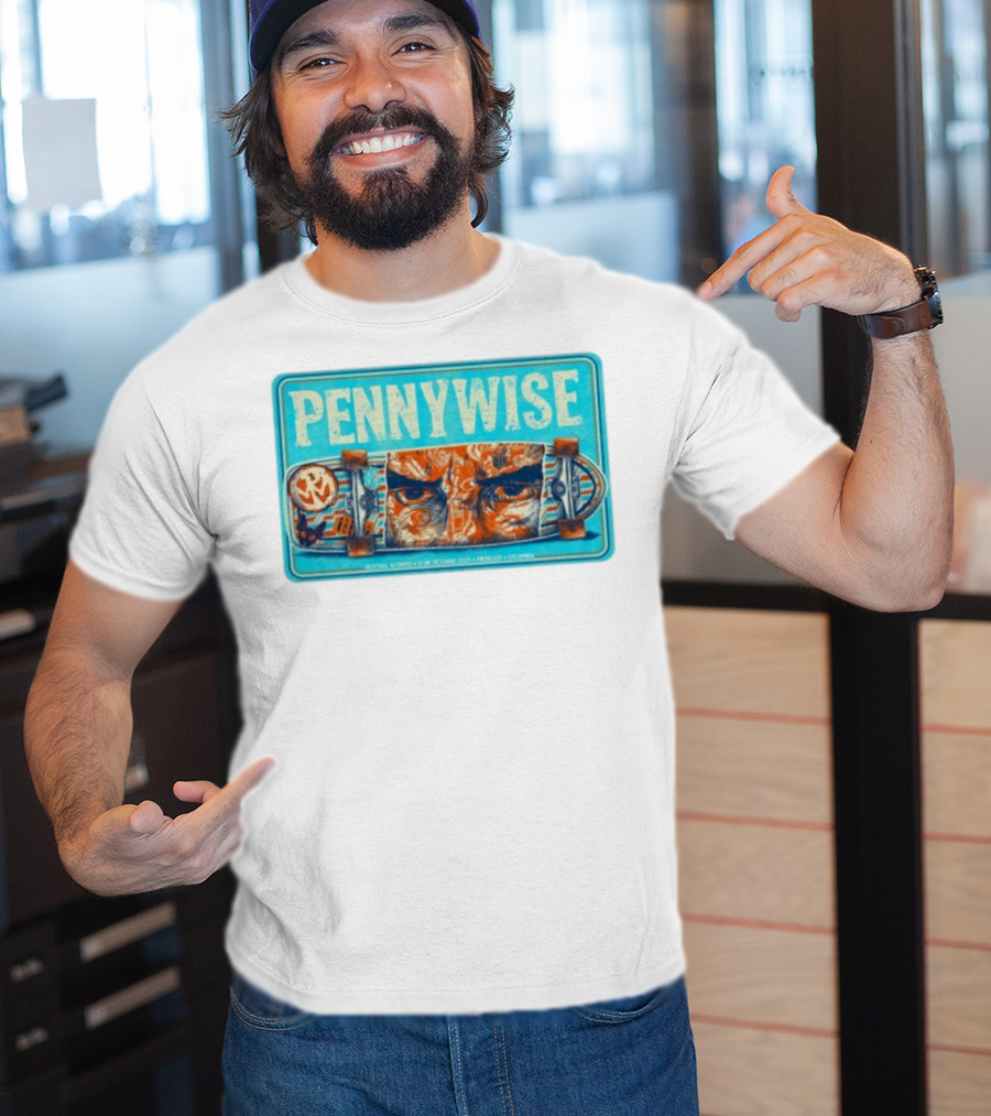 Pennywise Festival Altavoz Medellín CO Octubre 13 2025 Skateboard Art T-Shirt