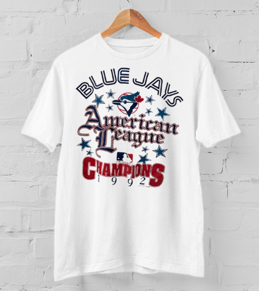 Toronto Blue Jays American League Champions 1992 Victory Celebration T-Shirt