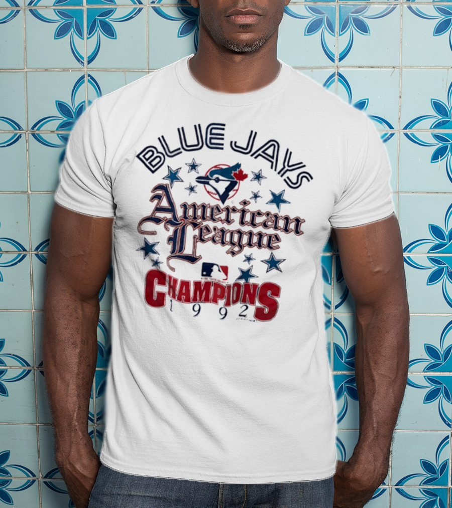 Toronto Blue Jays American League Champions 1992 Victory Celebration T-Shirt