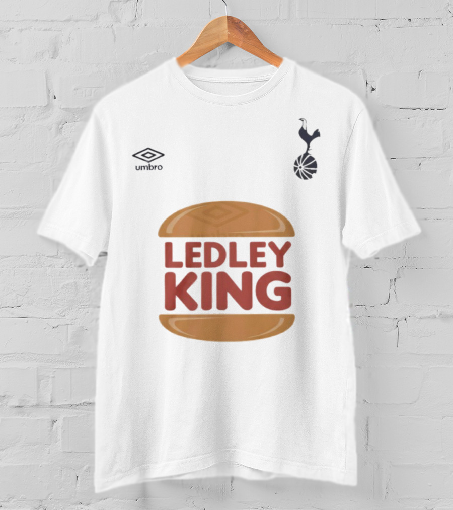 Tottenham Hotspur Umbro Ledley King Burger Logo T-Shirt