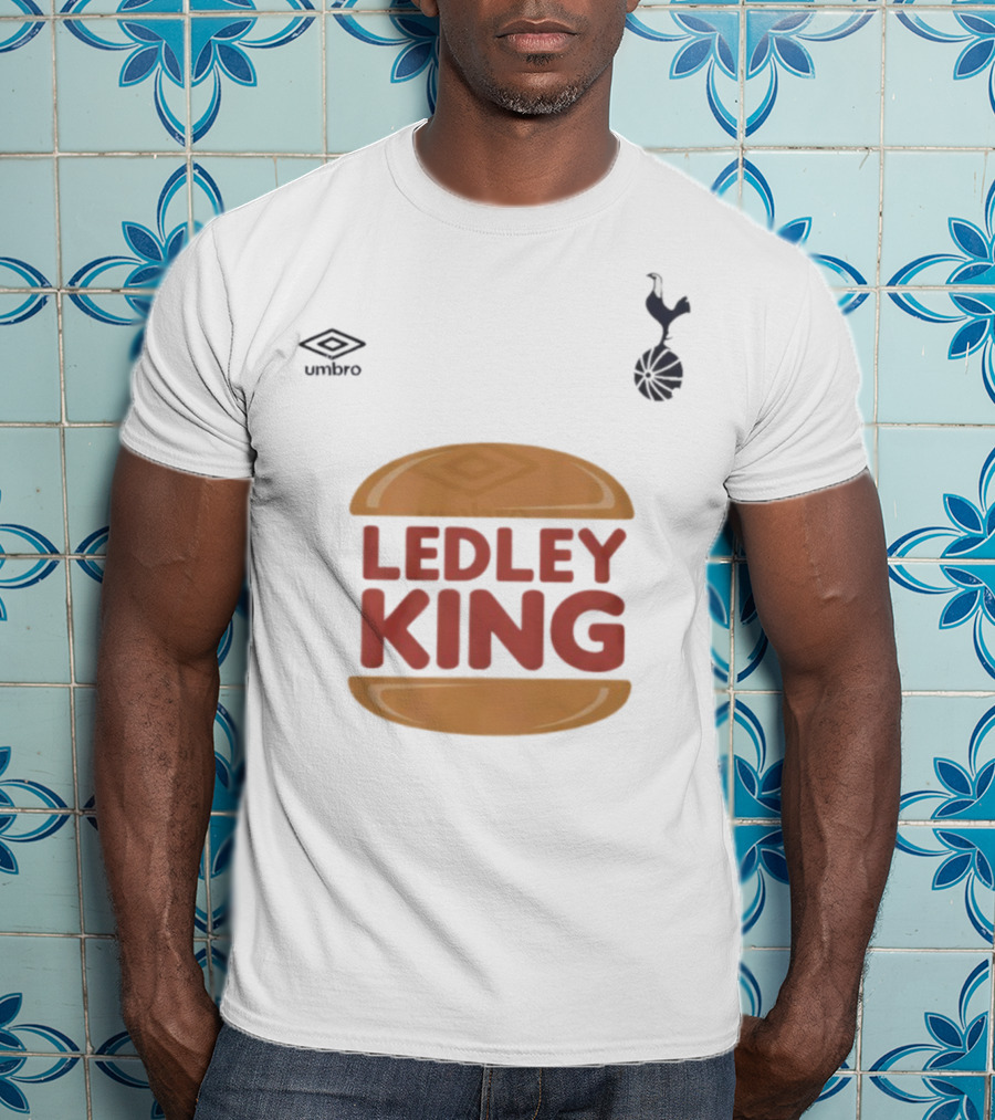 Tottenham Hotspur Umbro Ledley King Burger Logo T-Shirt
