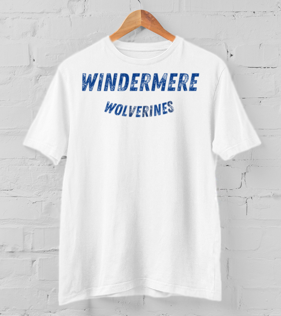 Windermere Wolverines Retro Sports High School T-Shirt