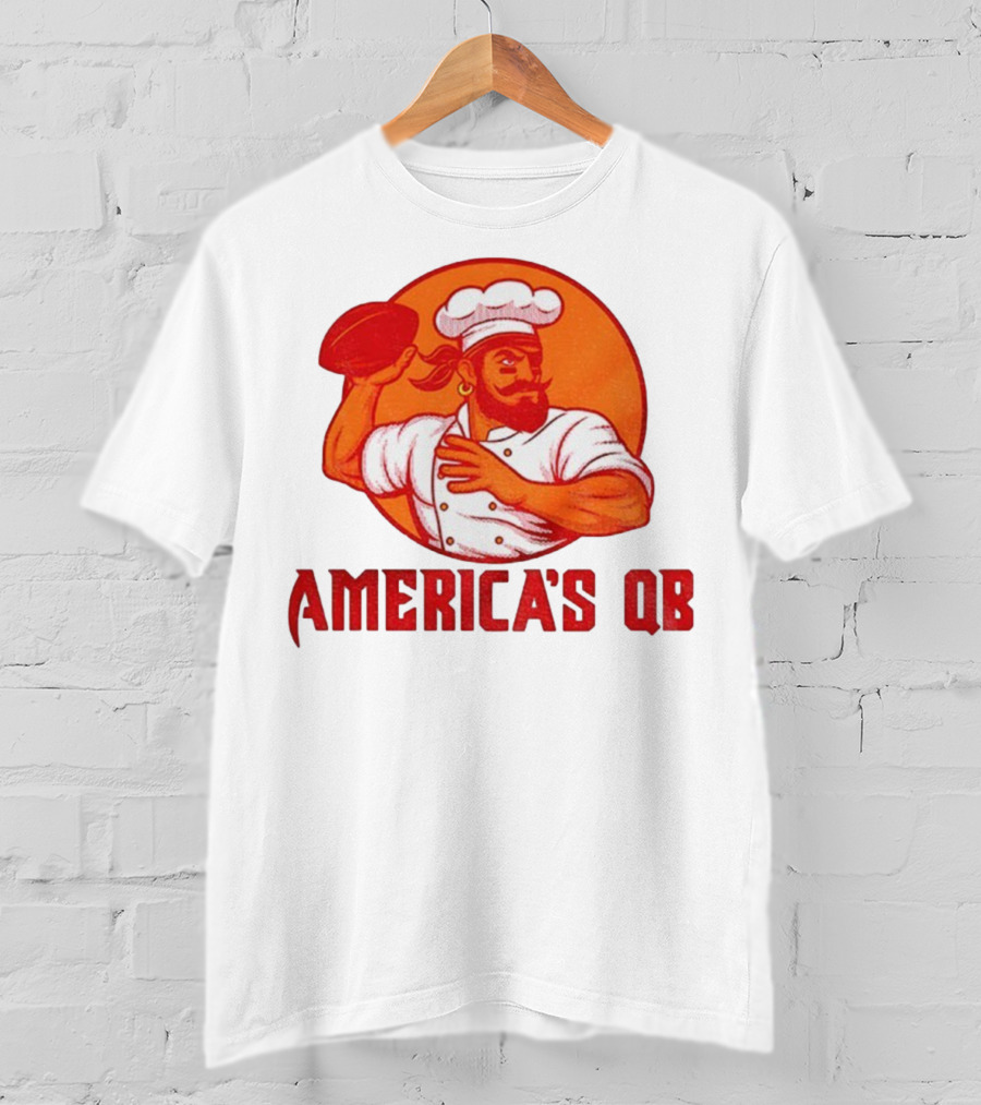 Baker Mayfield America's QB Chef Tampa Bay Buccaneers Football T-Shirt