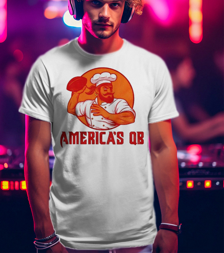 Baker Mayfield America's QB Chef Tampa Bay Buccaneers Football T-Shirt