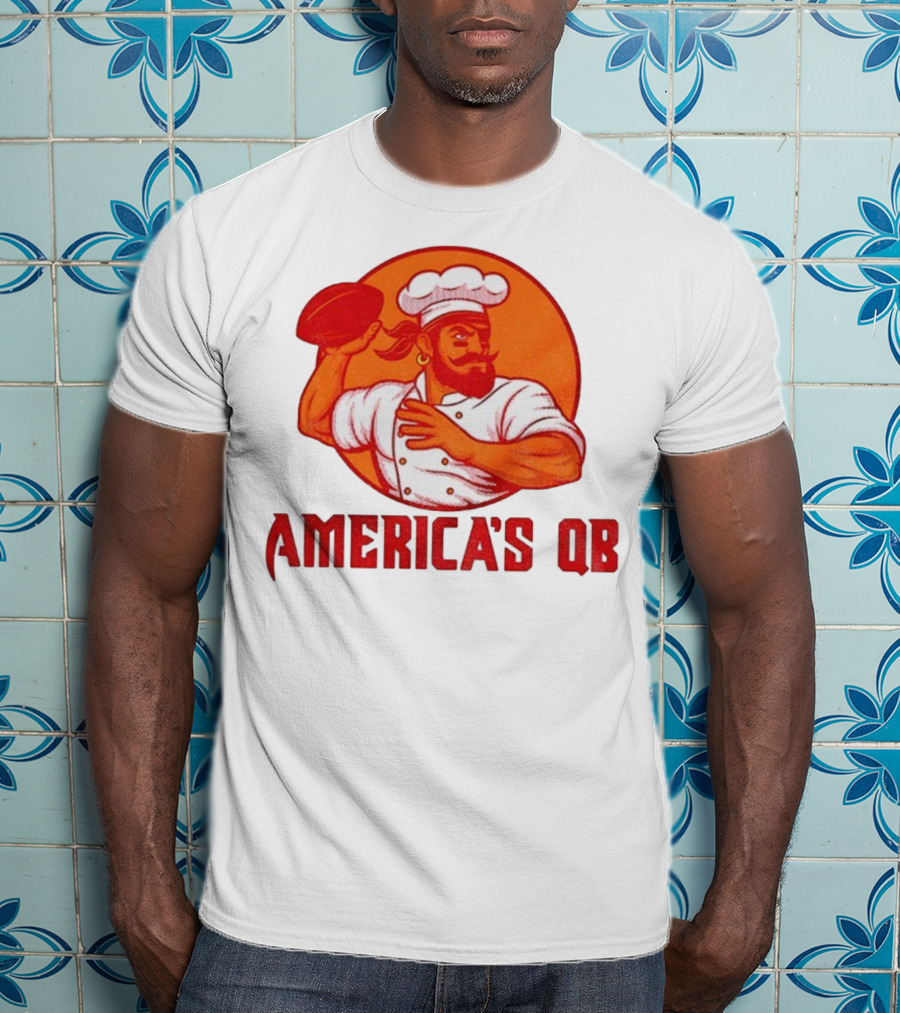 Baker Mayfield America's QB Chef Tampa Bay Buccaneers Football T-Shirt