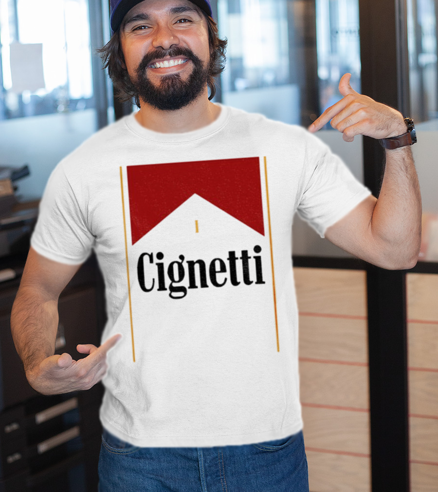 Curt Cignetti Retro Banner Red T-Shirt