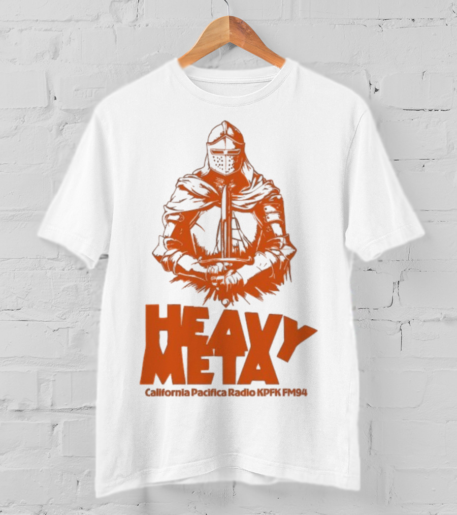 Heavy Meta Knight California Pacifica Radio KPFK FM94 T-Shirt