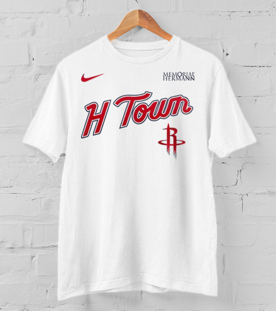 H-Town Nike Houston Rockets Memorial Hermann Edition T-Shirt