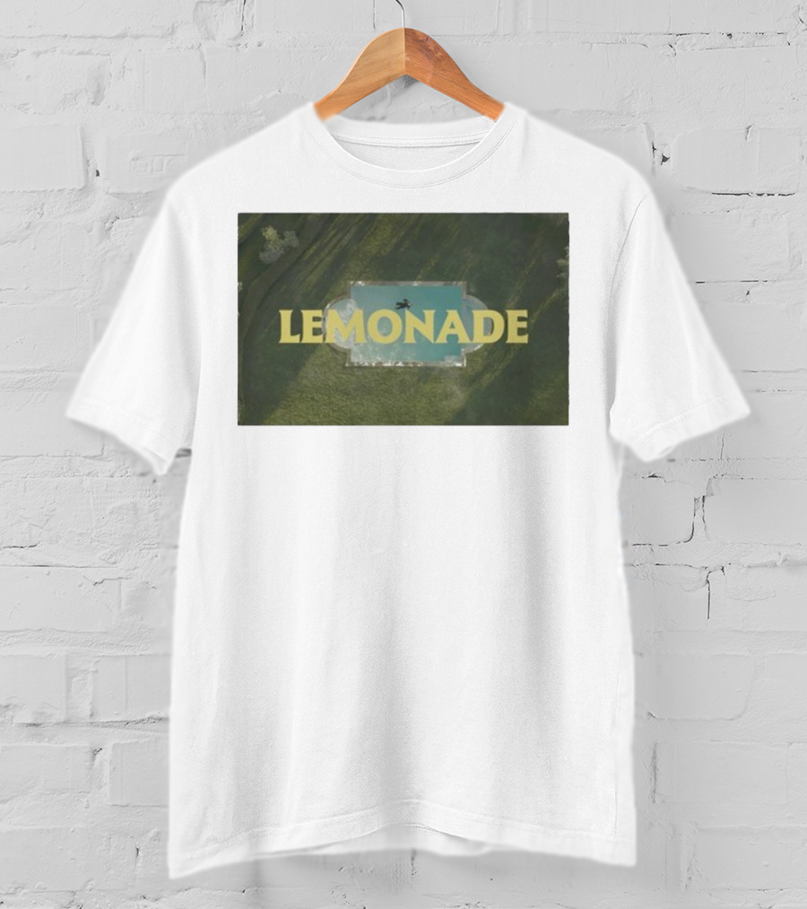 Louis Tomlinson Lemonade Aesthetic Pool Aerial View T-Shirt