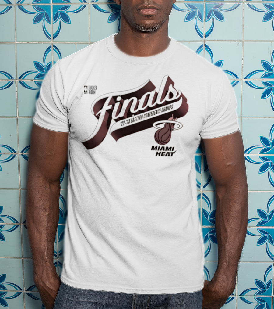 Miami Heat Eastern Conference Finals Champions 2023 Baseline Finals T-Shirt