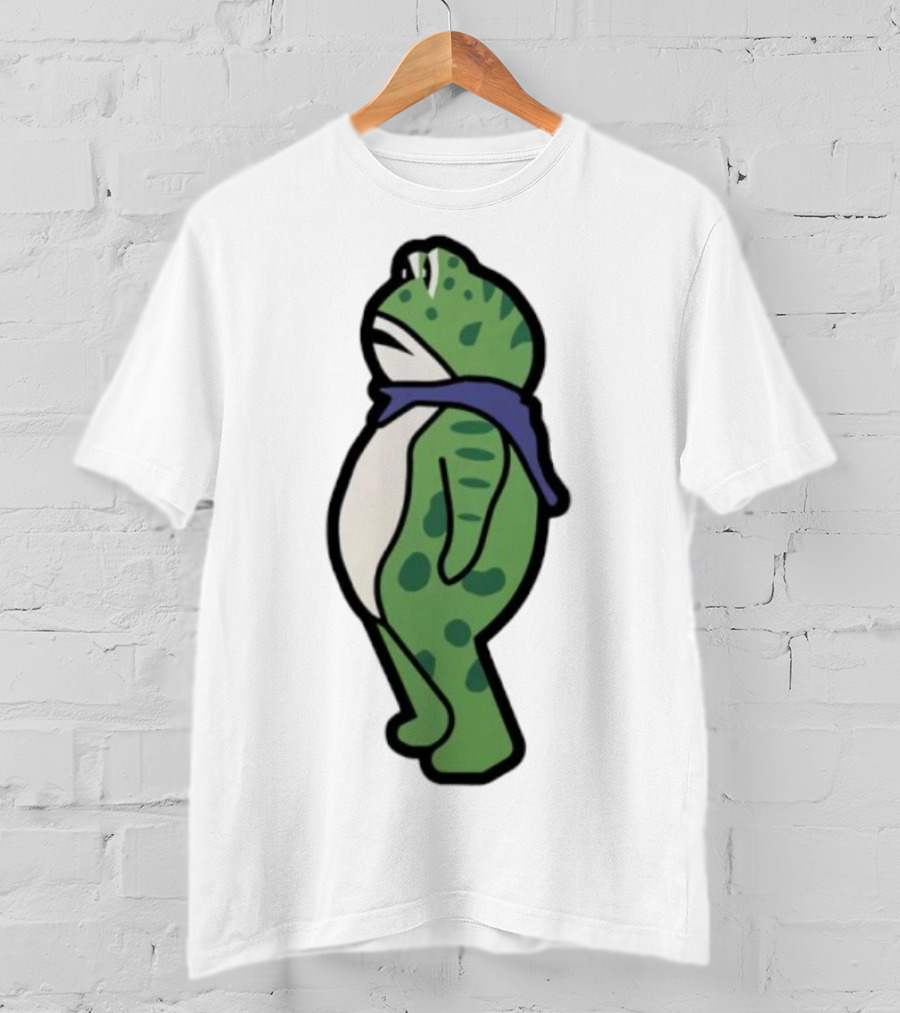 Portland Frog Protester Retro Funny Scarf T-Shirt