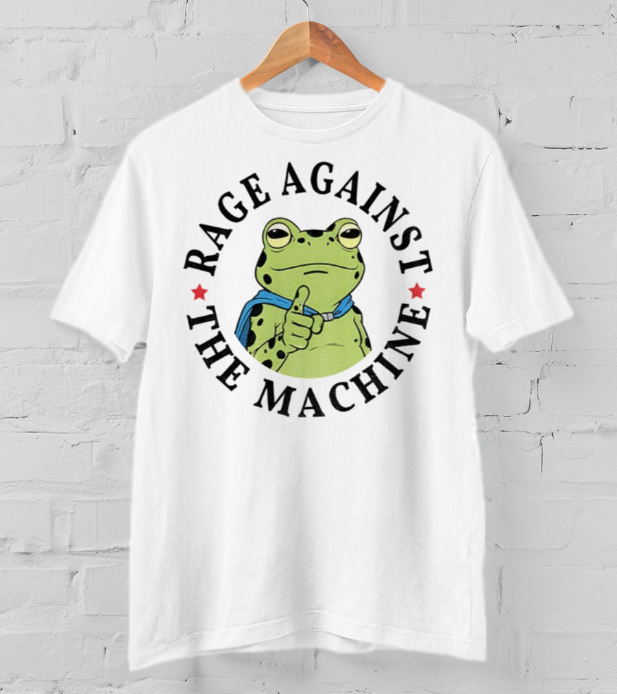 Rage Against The Machine Portland Frog Anti Trump T-Shirt