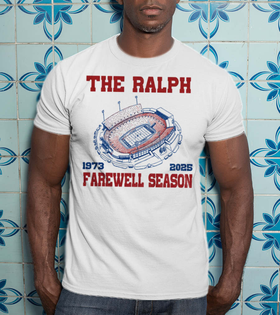The Ralph Stadium Farewell Season 1973-2025 Buffalo Bills NFL T-Shirt