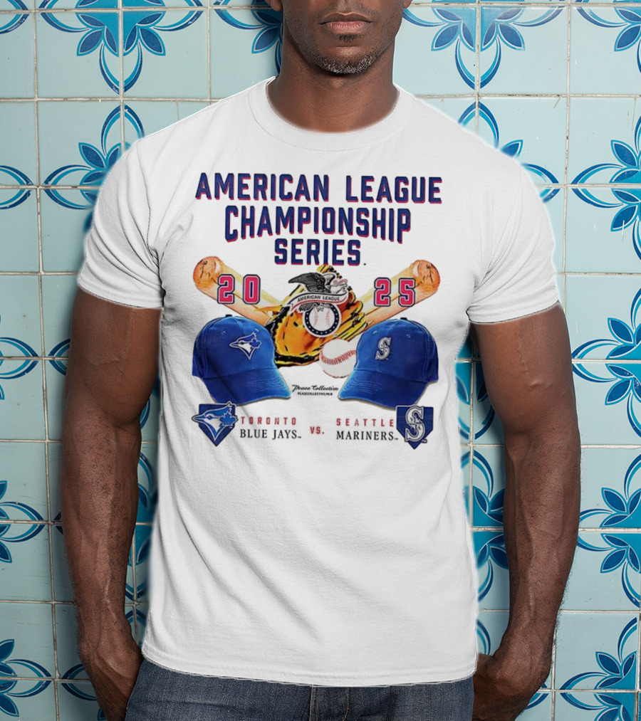 American League Championship Series 2025 Toronto Blue Jays Vs Seattle Mariners T-Shirt
