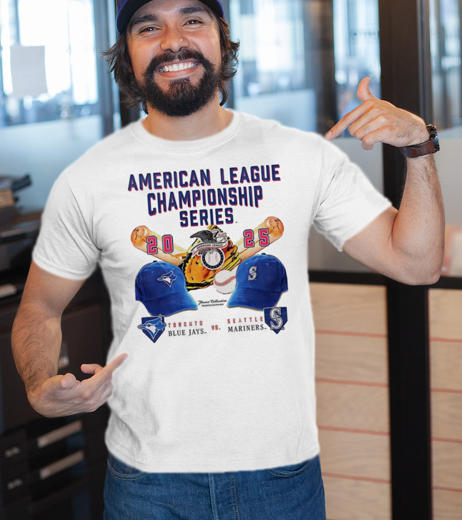 American League Championship Series 2025 Toronto Blue Jays Vs Seattle Mariners T-Shirt