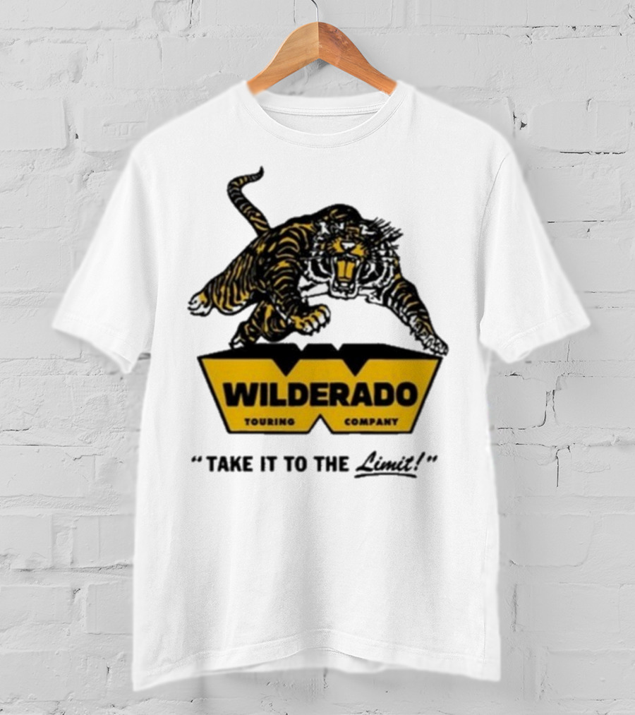 Wilderado Touring Company Take It To The Limit Tiger Logo T-Shirt