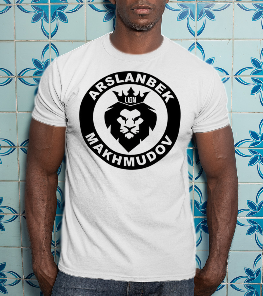 Arslanbek Makhmudov Lion Emblem T-Shirt