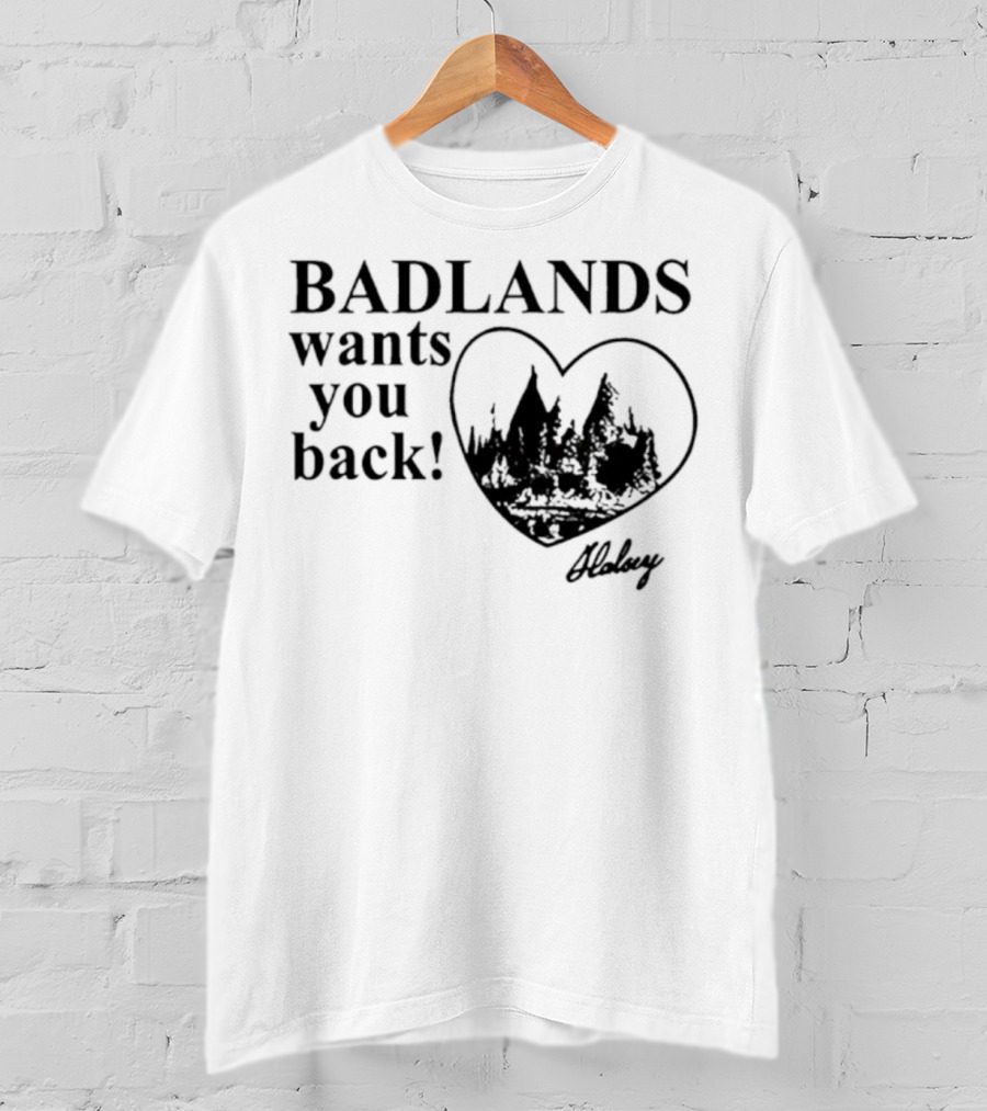 Badlands Wants You Back Halsey Heart Signature T-Shirt