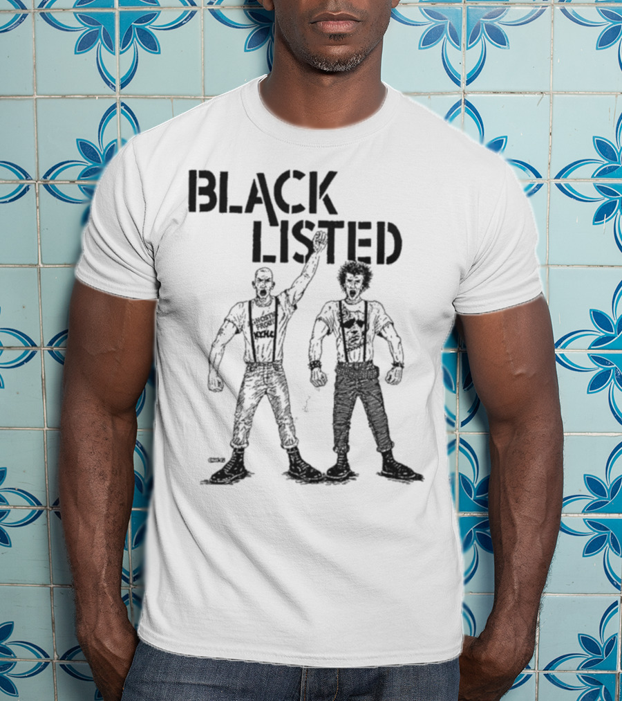 Blacklisted AF Rip Iconic Duo Standing Image T-Shirt