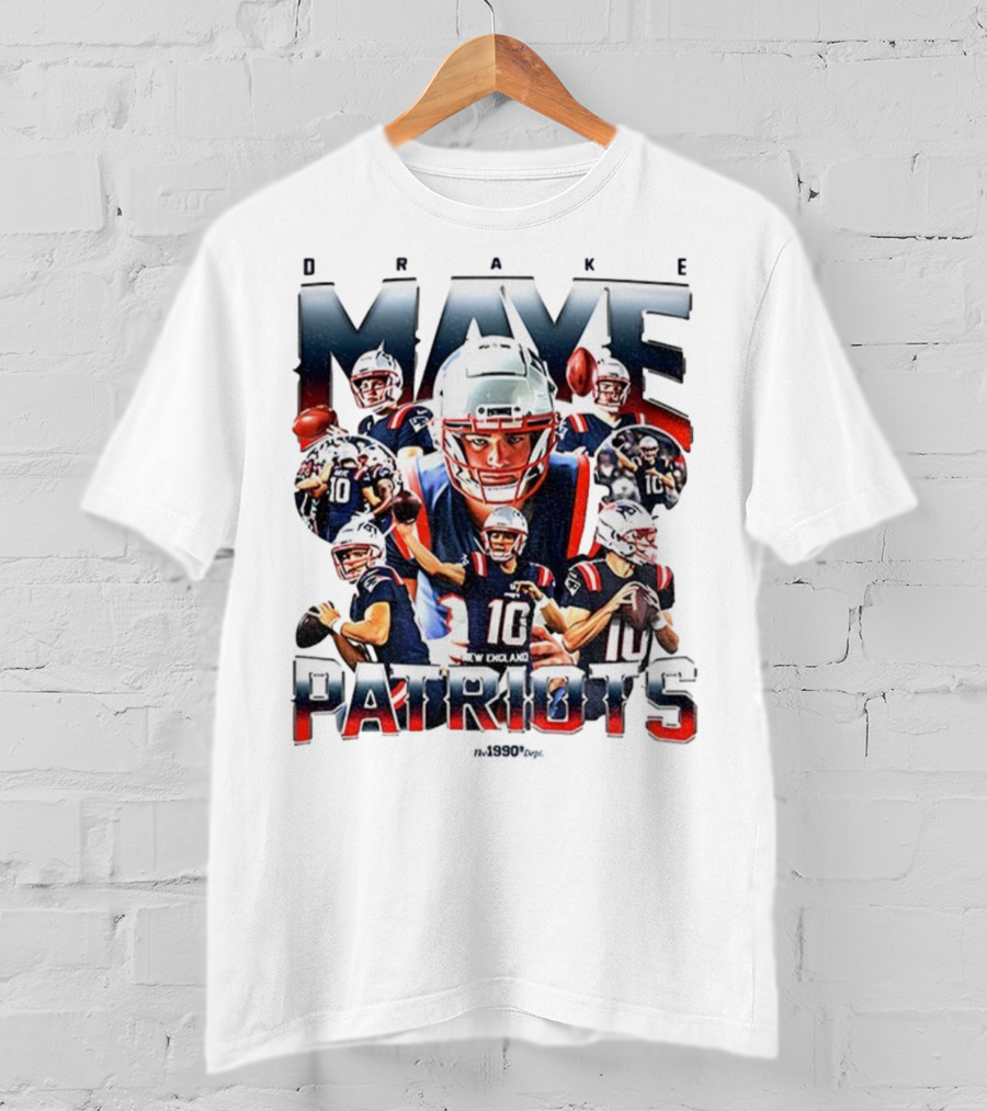 Drake Maye New England Patriots NFL Super Bowl 2025 T-Shirt