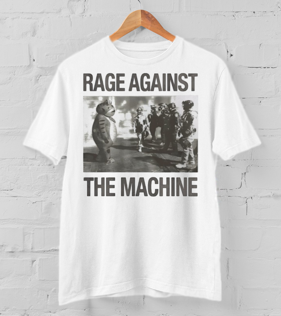 Rage Against The Machine Frog Confrontation T-Shirt