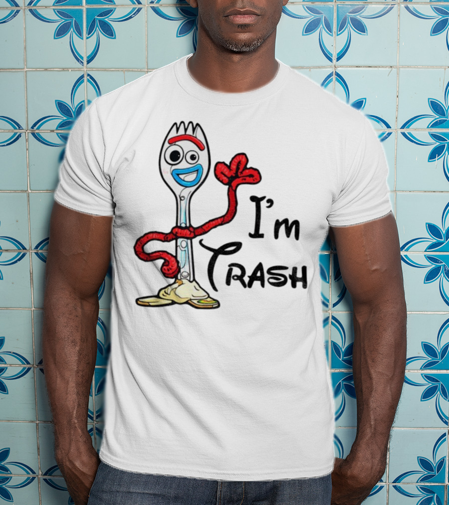 I’m Trash Fork Toy Story Pixar Character T-Shirt