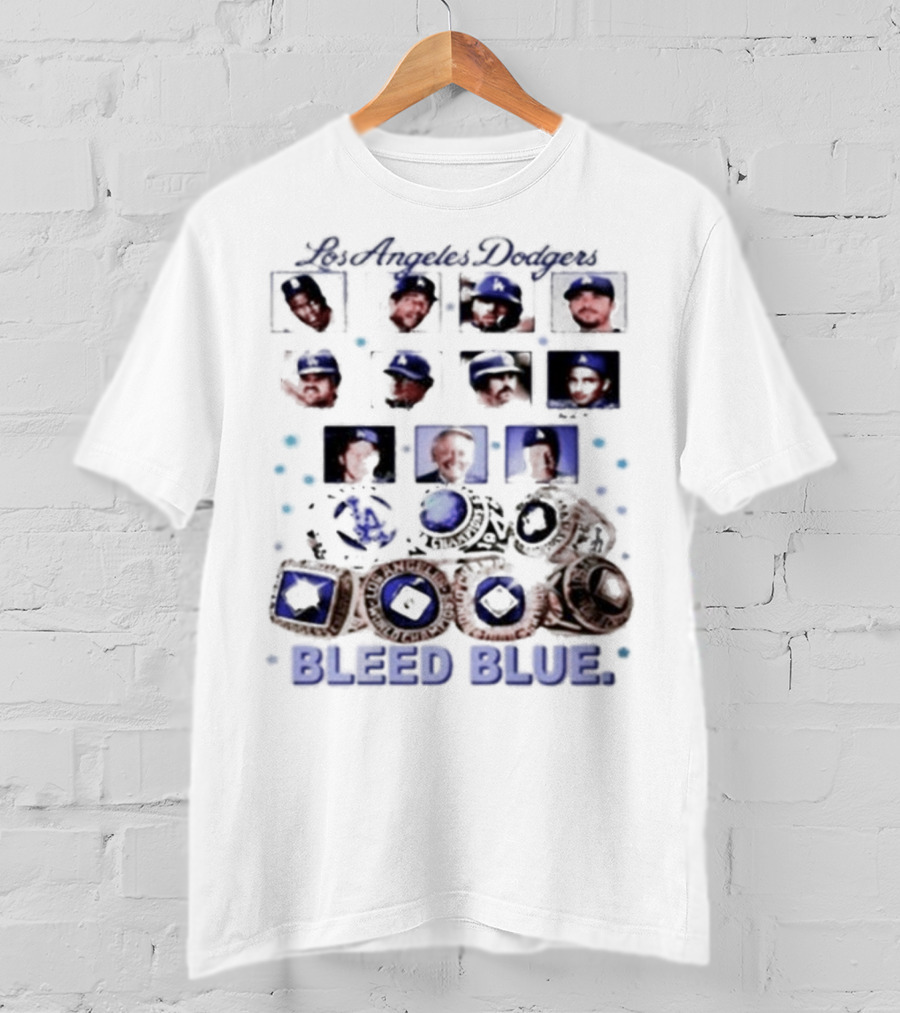 Los Angeles Dodgers Bleed Blue Signature Team Legends T-Shirt