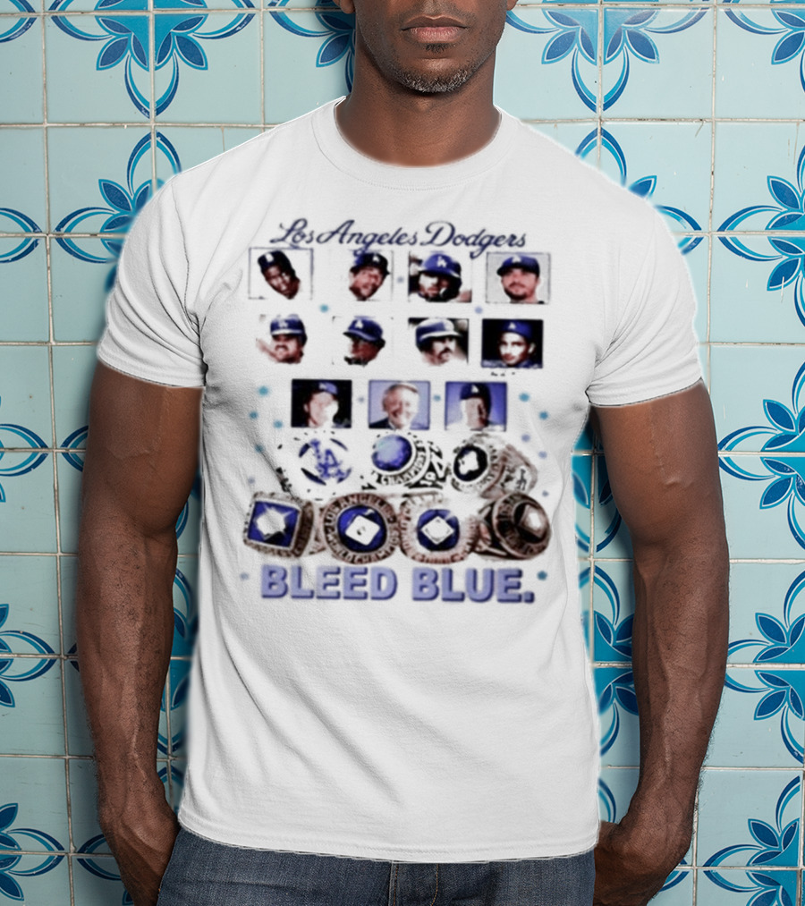 Los Angeles Dodgers Bleed Blue Signature Team Legends T-Shirt