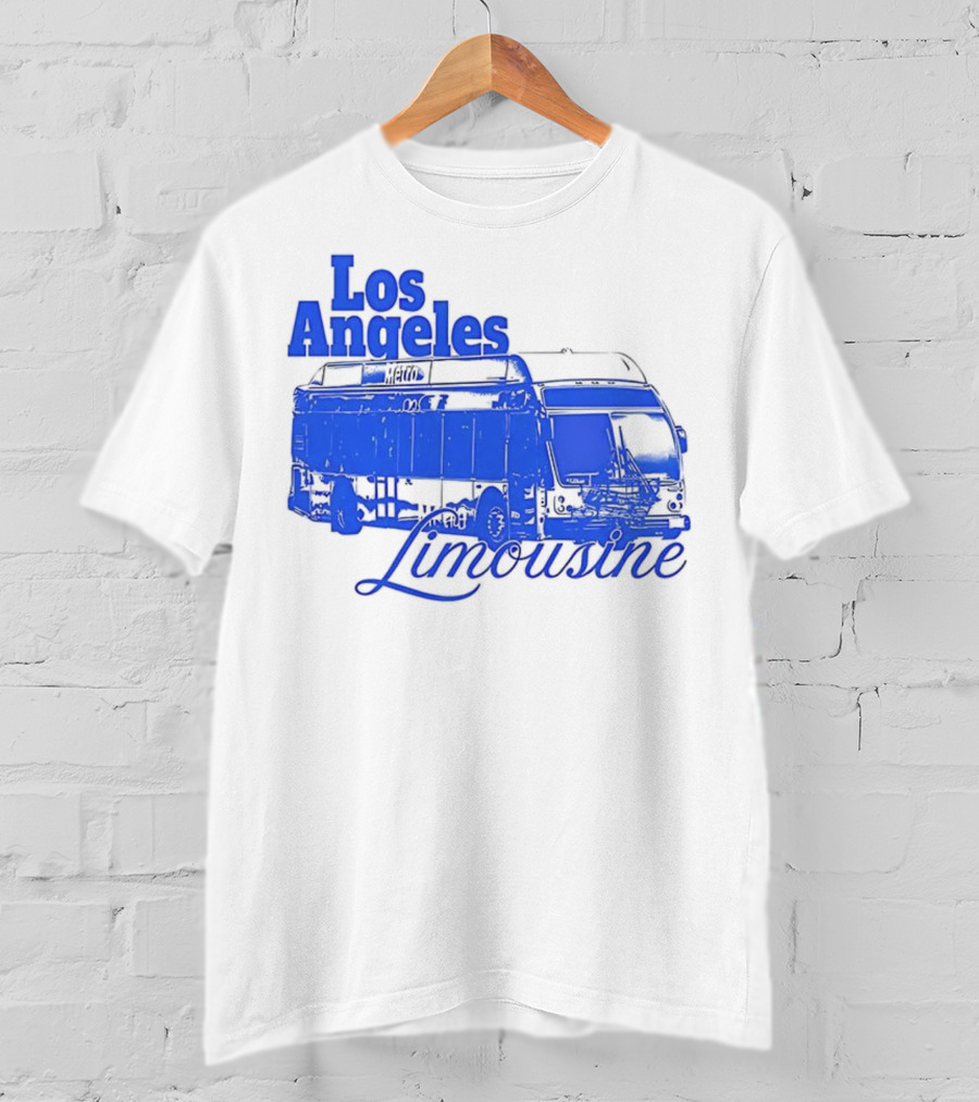 Los Angeles Limousine Retro Bus Experience T-Shirt
