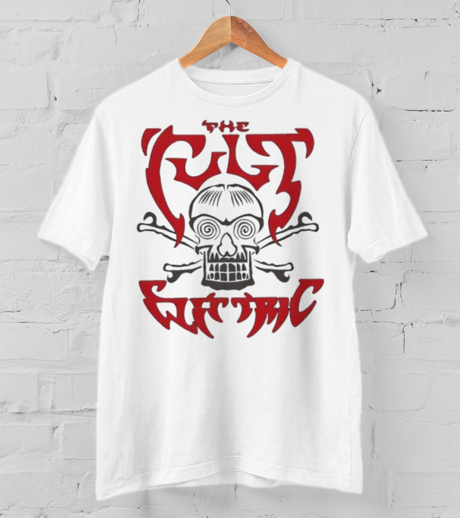 The Cult Electric Skull Vintage Graphic T-Shirt