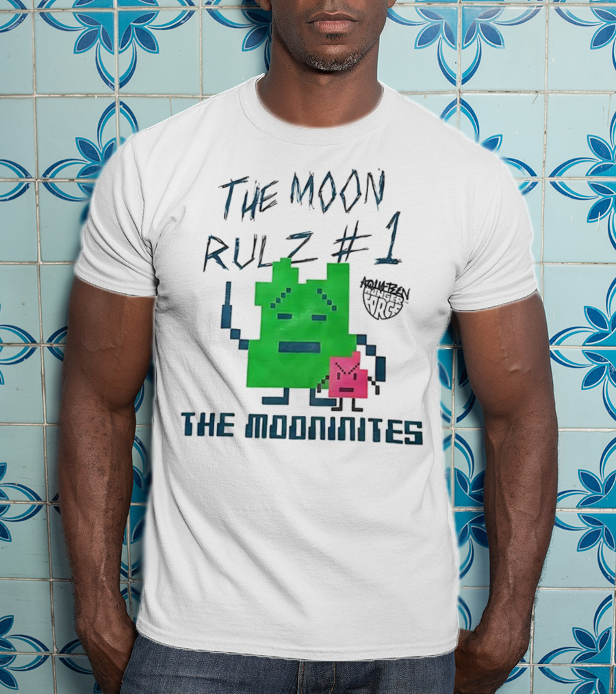 The Mooninites The Moon Rulz #1 Aqua Teen Hunger Force T-Shirt