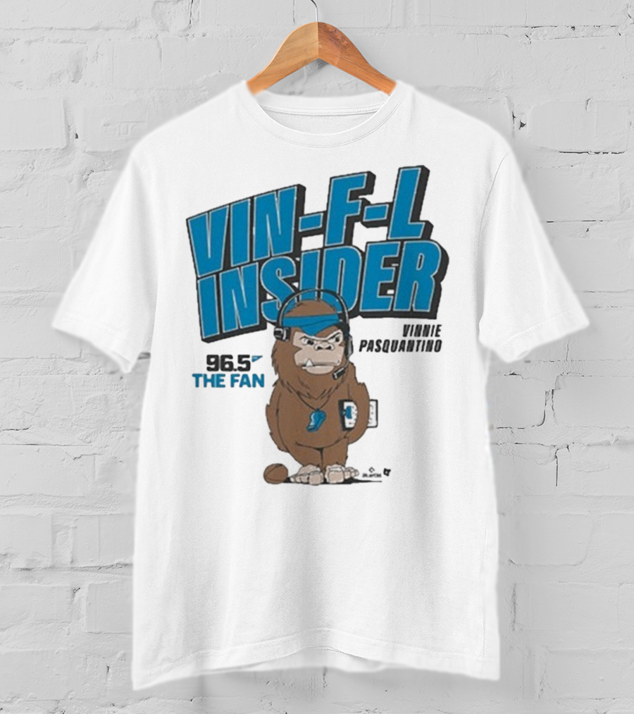 Vin-F-L Insider Vinnie Pasquantino 96.5 The Fan T-Shirt