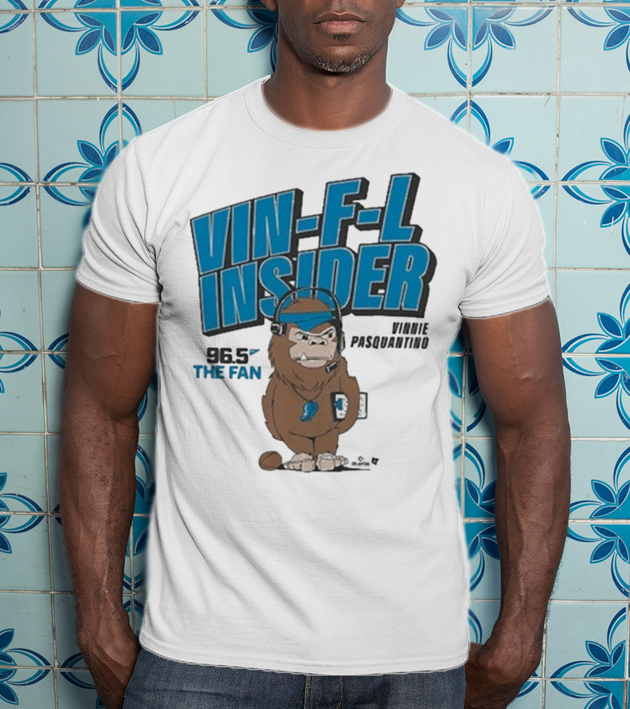 Vin-F-L Insider Vinnie Pasquantino 96.5 The Fan T-Shirt