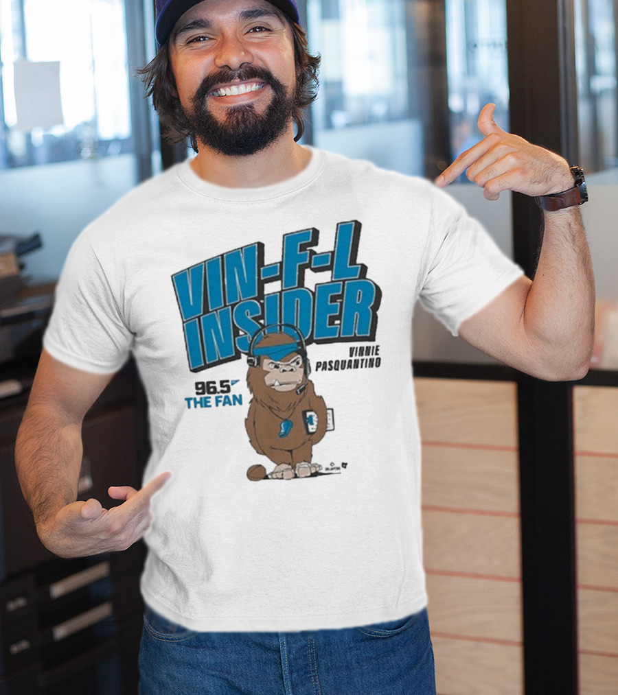 Vin-F-L Insider Vinnie Pasquantino 96.5 The Fan T-Shirt